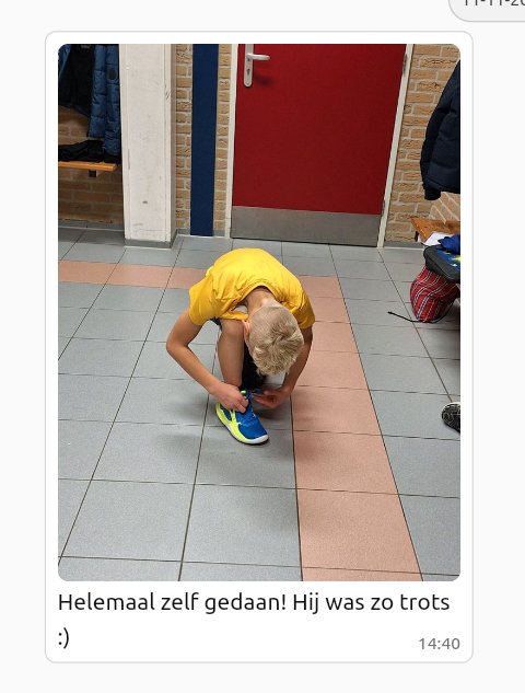 Frans die veters strikt